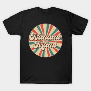 Circle Design Mami Proud Name Birthday Anime T-Shirt